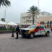 Guardia Estatal atiende manifestación pacífica en Plaza Principal de Reynosa