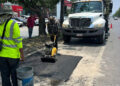 Lluvias disparan 30% más baches en Victoria