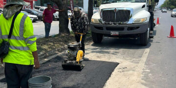 Lluvias disparan 30% más baches en Victoria