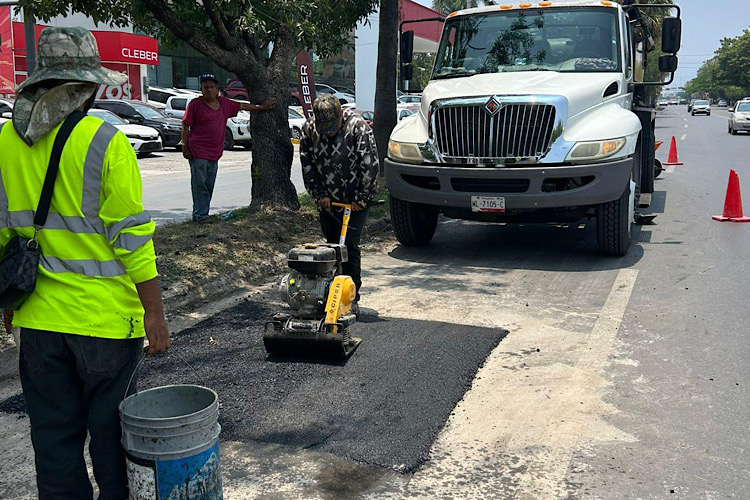 Lluvias disparan 30% más baches en Victoria