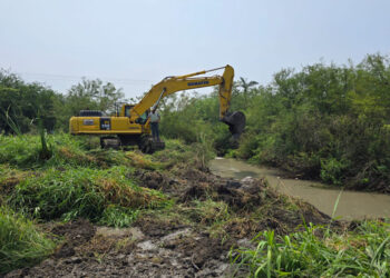 Avanza limpieza de drenes  para prevenir inundaciones
