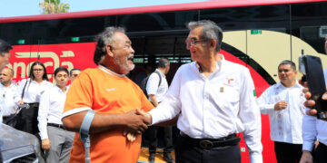 Pone en marcha Américo histórica modernización del transporte público en Tamaulipas