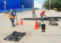 Intensifican acciones de rehabilitación de vialidades en la Capital