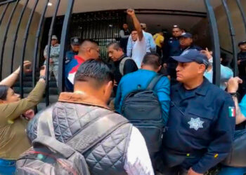 Maestros de Tamaulipas toman el Zócalo con la CNTE