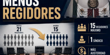 Reforma electoral recorta regidores y golpea cuotas partidistas