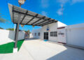 Entrega Carmen Lilia obras en preparatoria al poniente de NLD