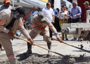 Entrega Carmen Lilia obras de pavimentación y recarpeteo en 4 colonias