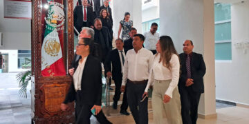Simulacro exhibe disciplina… y resistencia