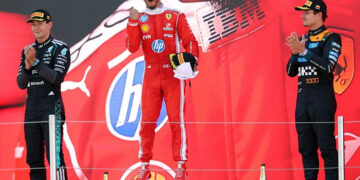 F1: Lewis Hamilton gana en Barcelona su primer GP con la escudería Ferrari