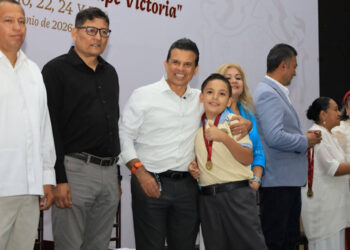 Premian Américo y María de Villarreal a ganadores del Concurso Estatal de Rondas Infantiles y Salto de Cuerda 2026