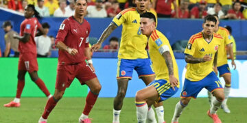Colombia frena a Portugal en un atractivo 0-0