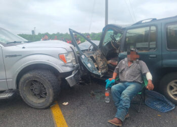Circulación suspendida en la Carretera Victoria – Llera por accidente vehicular
