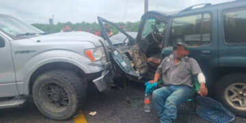 Circulación suspendida en la Carretera Victoria – Llera por accidente vehicular