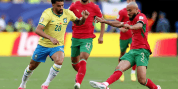 Brasil y Marruecos dividen puntos en partido del Mundial en EU