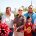 Carmen Lilia entrega obras de pavimentación y drenaje