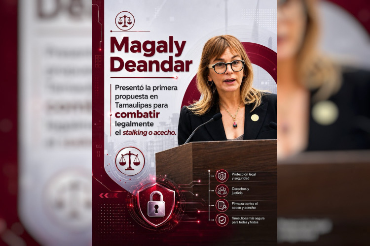 Tamaulipas castiga por primera vez acecho: Magaly Deandar