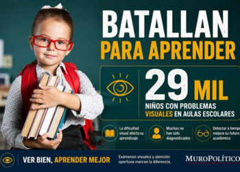 Problemas visuales golpean en aulas tamaulipecas