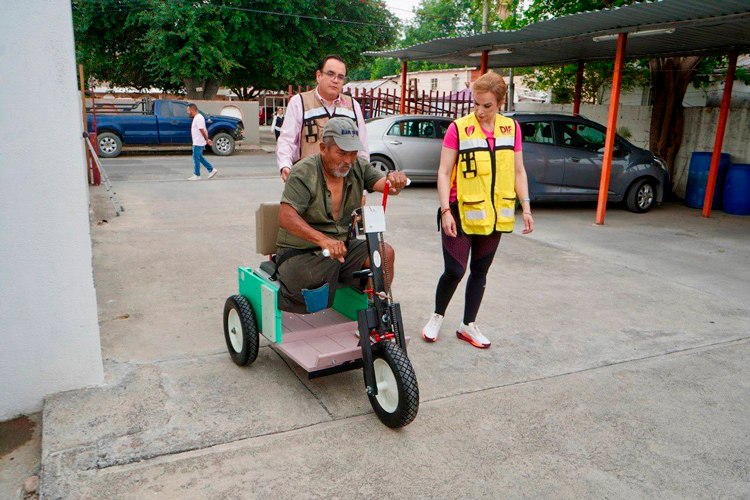 Mantiene DIF NLD abierta convocatoria para carros de movilidad todo terreno