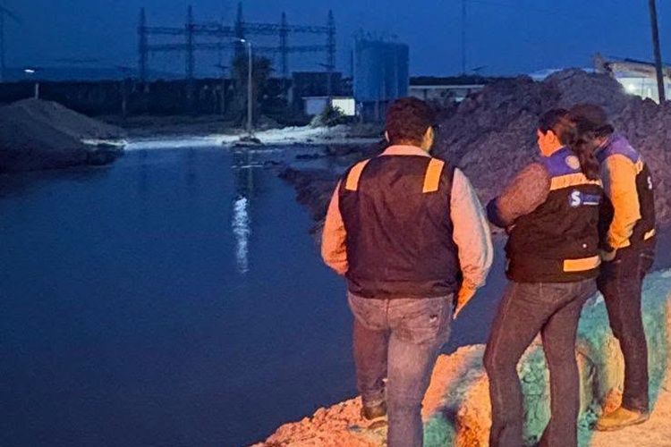 Tragedia en obra del acueducto; un trabajador desaparecido