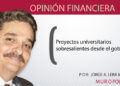 Proyectos universitarios sobresalientes desde el gobierno