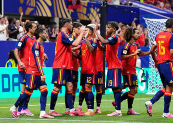 España derrota 4-0 a Arabia Saudita; Lamine Yamal estrena cuota goleadora