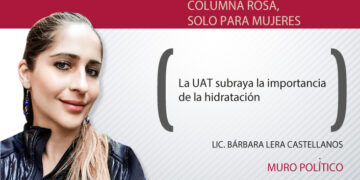 La UAT subraya la importancia de la hidratación