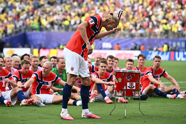Doblete de Halaand deja fuera a Brasil del Mundial