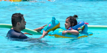 Albercas del CEDIF 2 y CEDIF 3, una opción de sana convivencia durante estas vacaciones de Verano