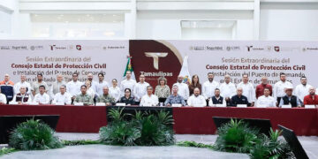 Supervisan avance del cultivo de frijol guar en el norte de Tamaulipas