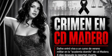 Asesinan a Dafne en campamento en Ciudad Madero; madre acusa