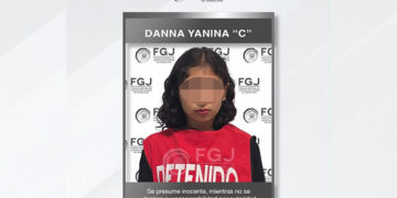 Vinculan a proceso a Danna Yanina por feminicidio de Dafne