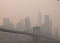 Humo de Canada llega a NY antes de la final del Mundial