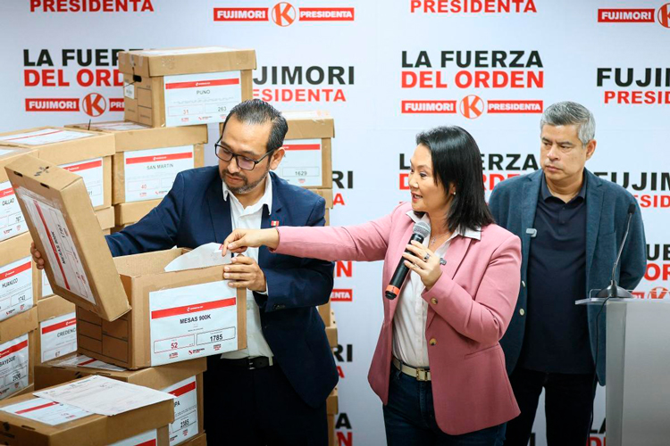 Keiko Fujimori promete un proceso de reconciliación tras ganar la presidencia de Perú