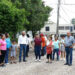 Supervisa Patty Chío revestimiento en calle Pino Suárez