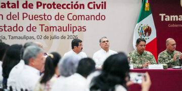 Participa rector de la UAT en la instalación del Puesto de Comando Interinstitucional contra Ciclones