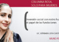 Inversión social con rostro humano: el papel de las fundaciones