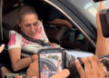 Reclamos cercan a Sheinbaum y bloquean salida en Tampico