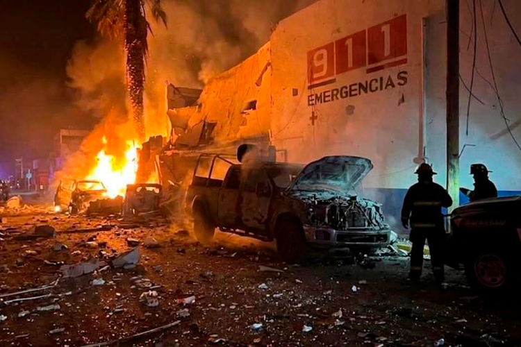 Van tras responsables de ataque con explosivo en Zacatecas