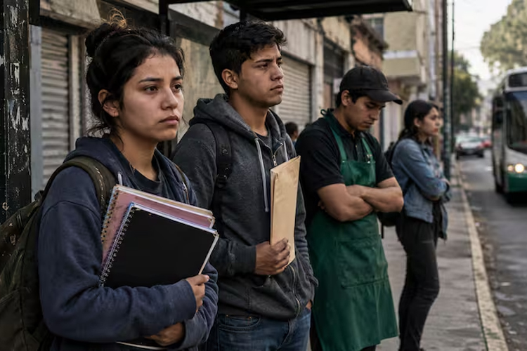 Exclusión y precariedad; el escenario de 14.9 millones de jóvenes en México