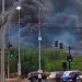 Incendio consume más de 200 vehículos en corralón de Reynosa
