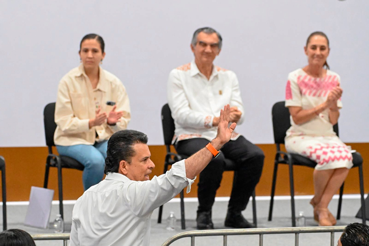 Lalo Gattás agradece a la Presidenta Claudia Sheinbaum apoyo para la segunda línea del Acueducto Guadalupe Victoria