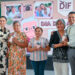 Festejan Lucy y Lalo a las abuelitas de Casas Club del Adulto Mayor