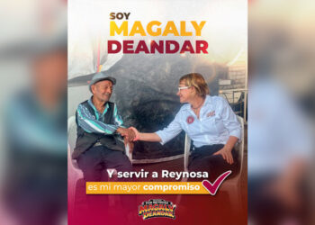 Magaly Deandar refuerza presencia territorial en Reynosa