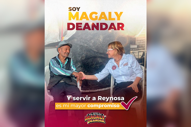 Magaly Deandar refuerza presencia territorial en Reynosa
