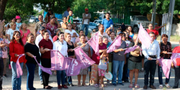Transforma Patty Chío realidad de colonias con obras prioritarias