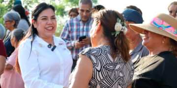 Con Patty sí se pudo”: Celebran vecinos al recibir obra sanitaria