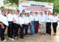 Gobierno Municipal de El Mante entrega material de construcción en el Ejido Los Generales