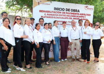 Gobierno Municipal de El Mante entrega material de construcción en el Ejido Los Generales