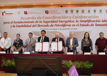Fortalece Carmen Lilia coordinación para garantizar seguridad energética en Tamaulipas