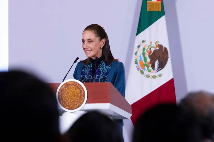 Sheinbaum ironiza ante dichos de Trump en la ONU